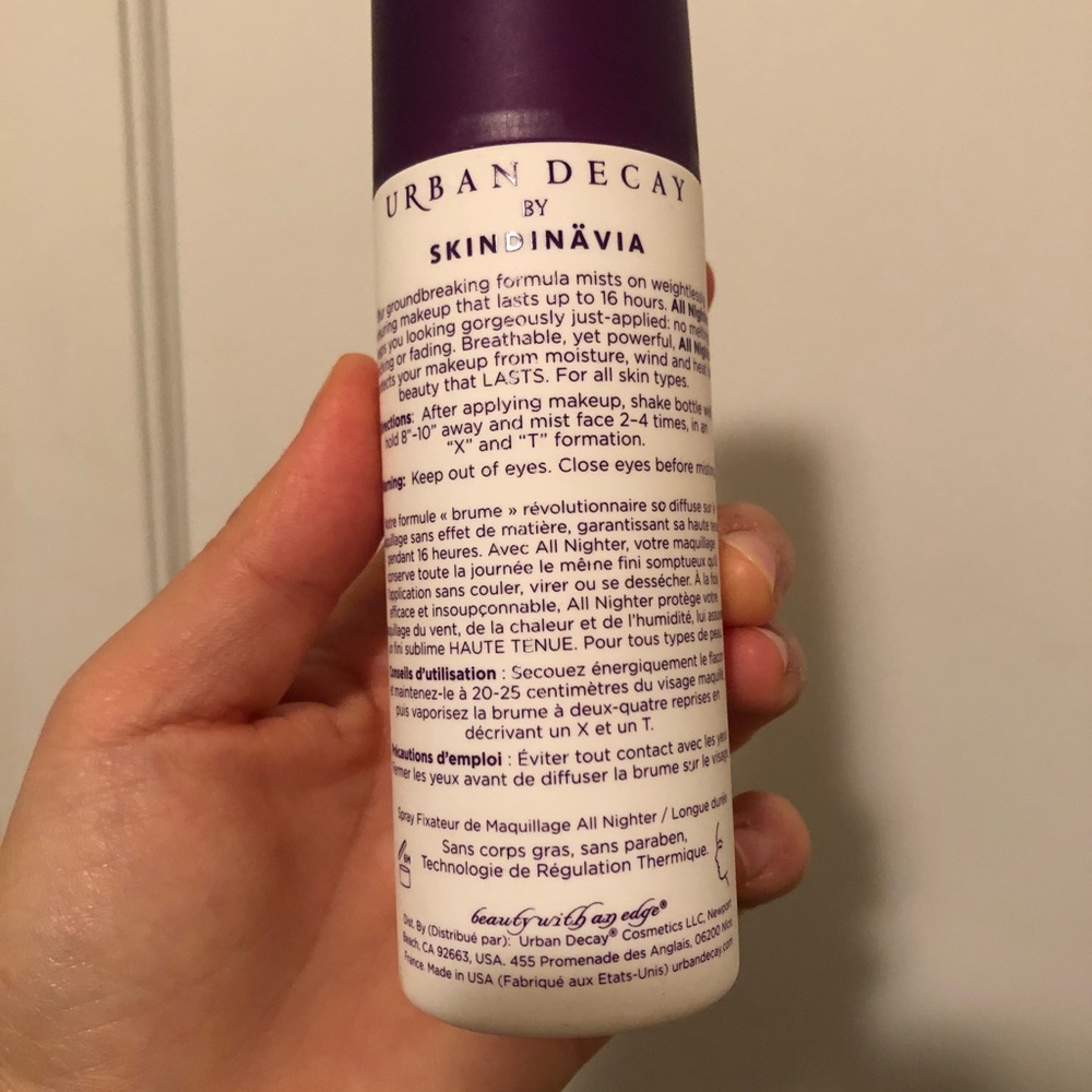 URBAN DECAY setting spray